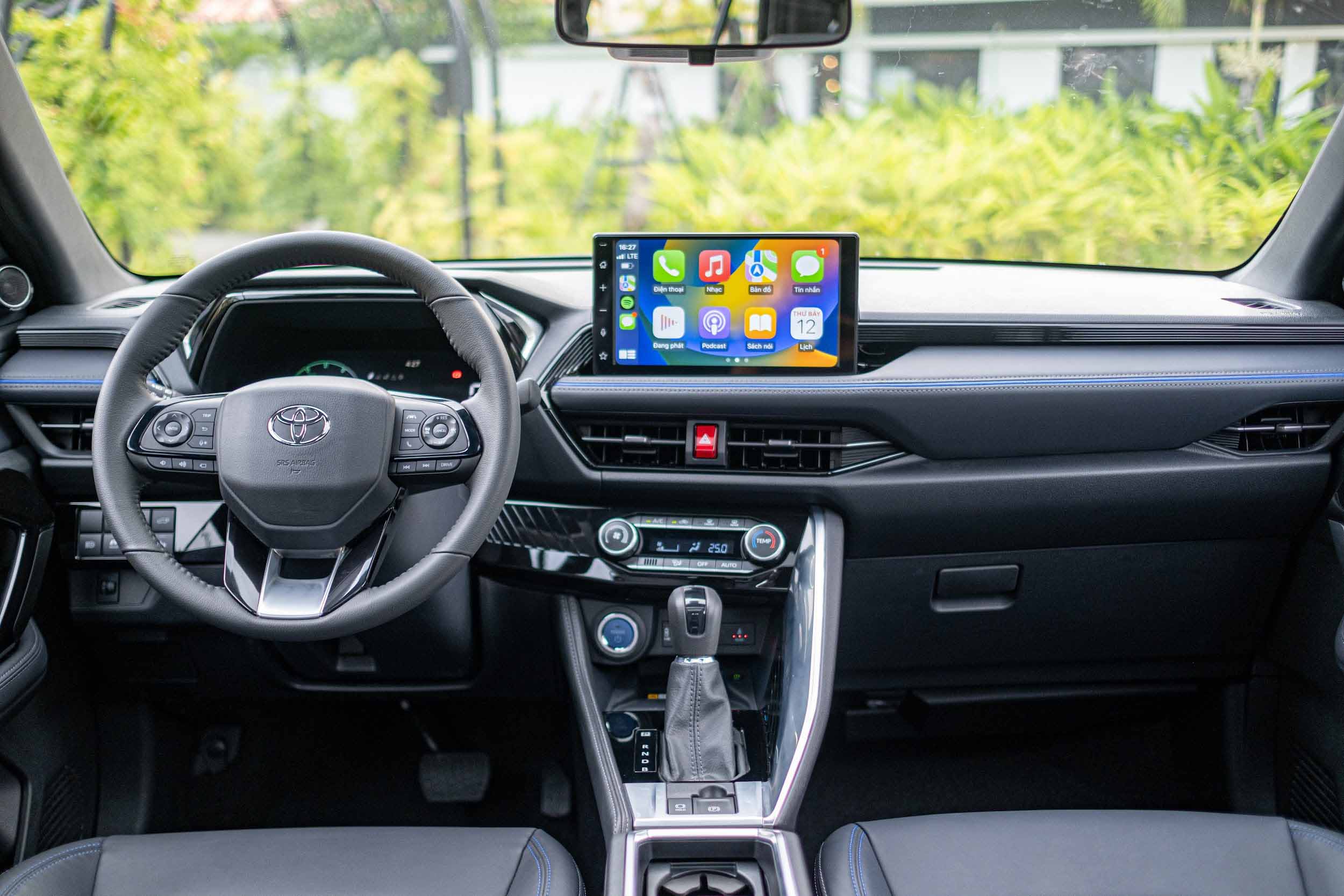 thiết kế công thái học trong nội thất toyota yaris cross
