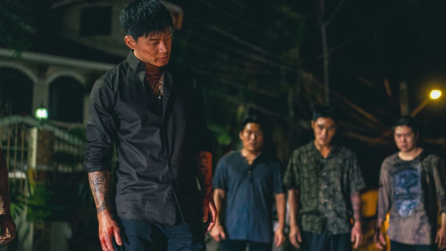Một cảnh trong phim Hàn Vây Hãm: Kẻ Trừng Phạt