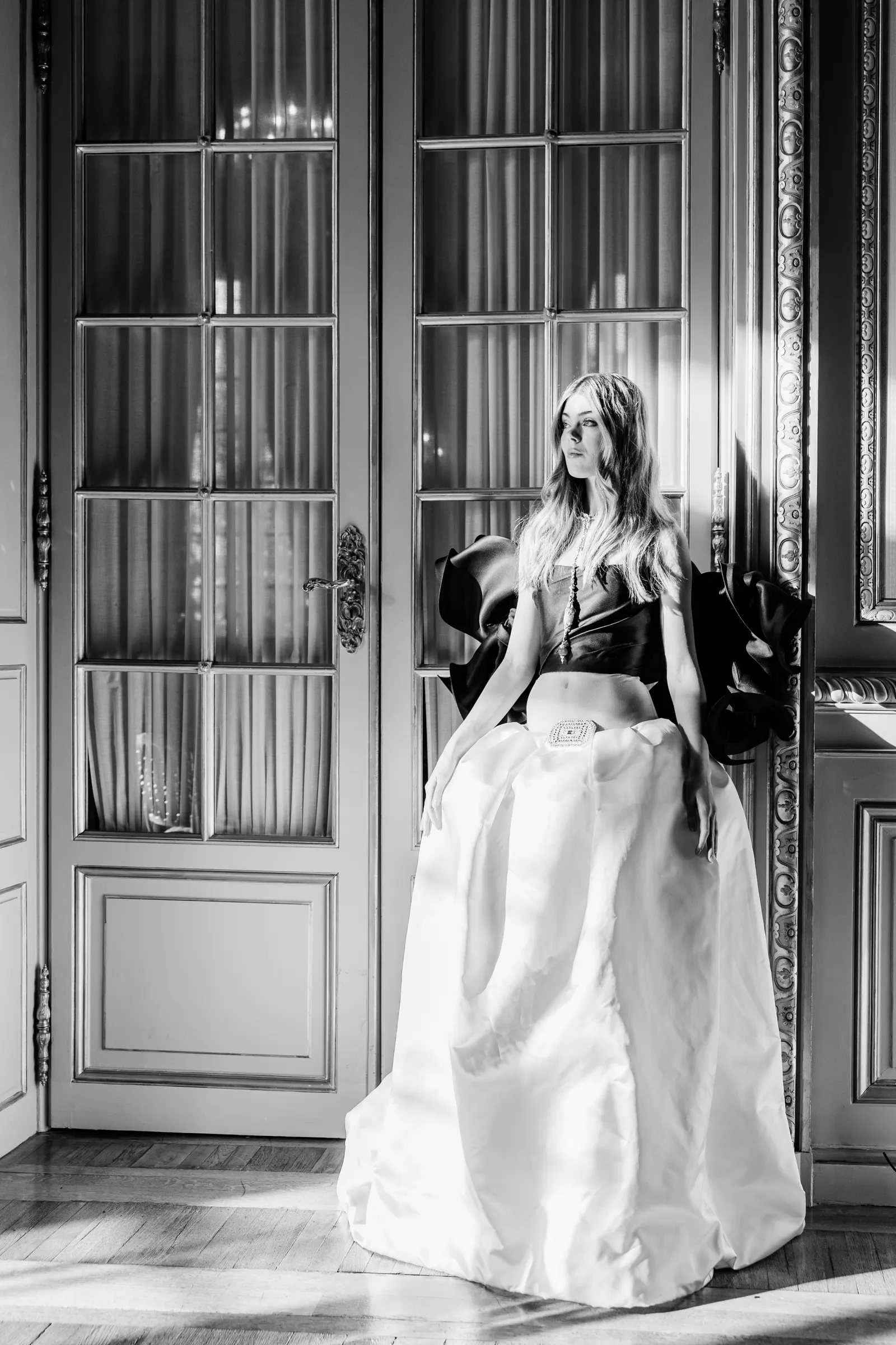 Isabel Quirot de Poligny diện thiết kế Stephane Rolland