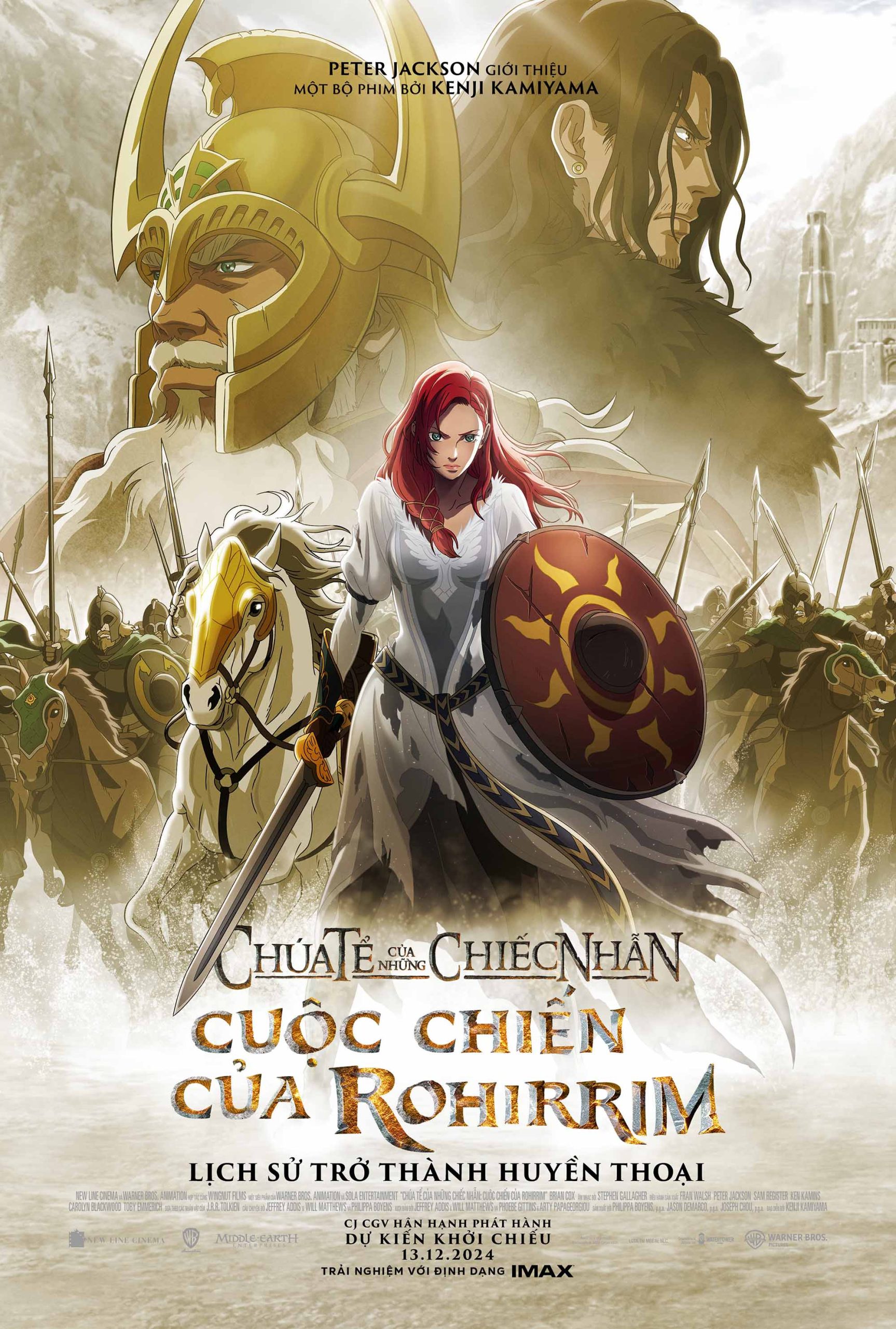 poster phim anime chúa tể của những chiếc nhẫn