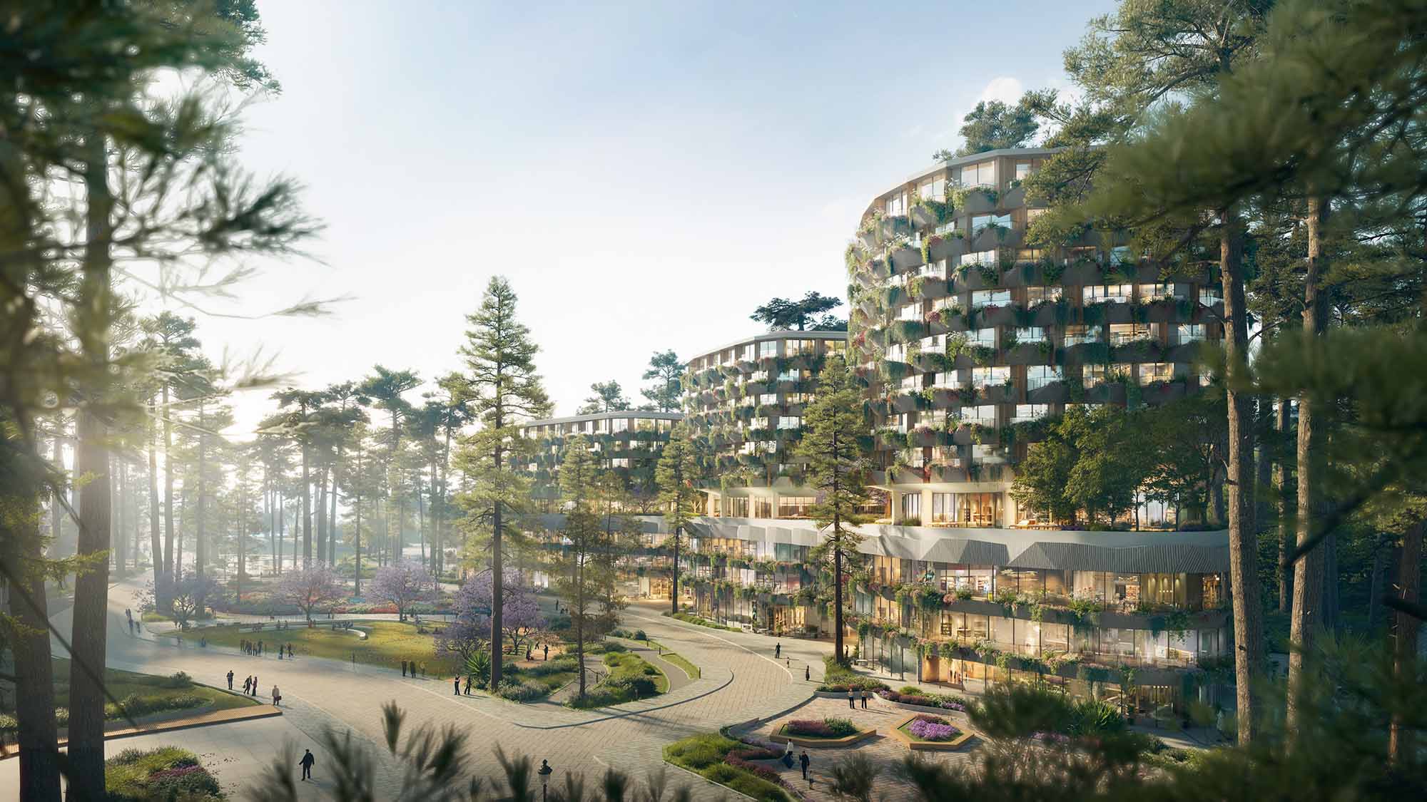Quang cảnh trong Haus Da Lat