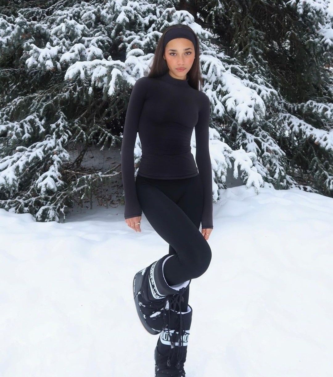 quần legging trượt tuyết mùa đông