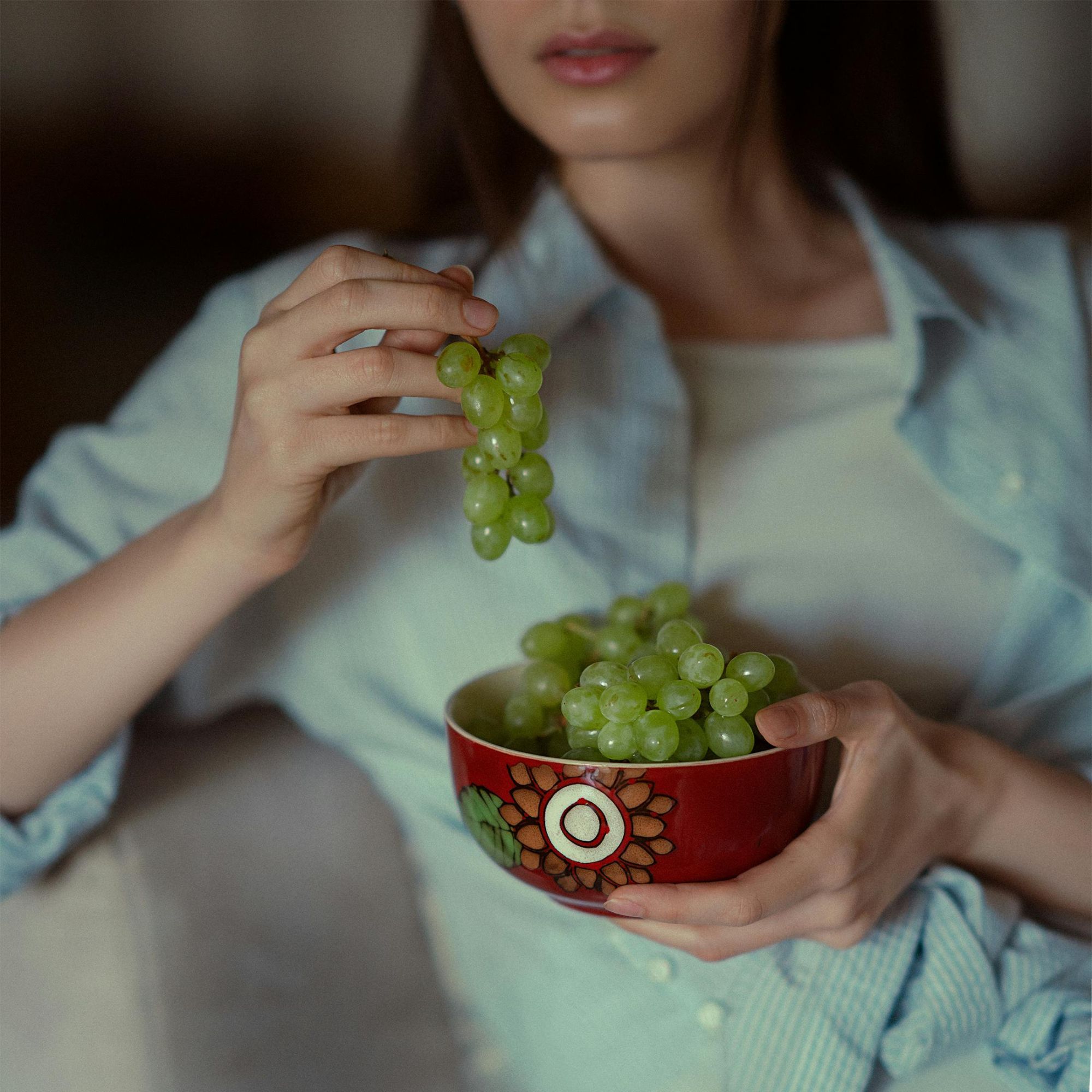 phong tục ăn nho đêm giao thừa