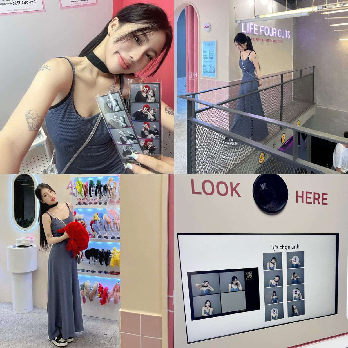 chụp ảnh tự động life4cuts elle