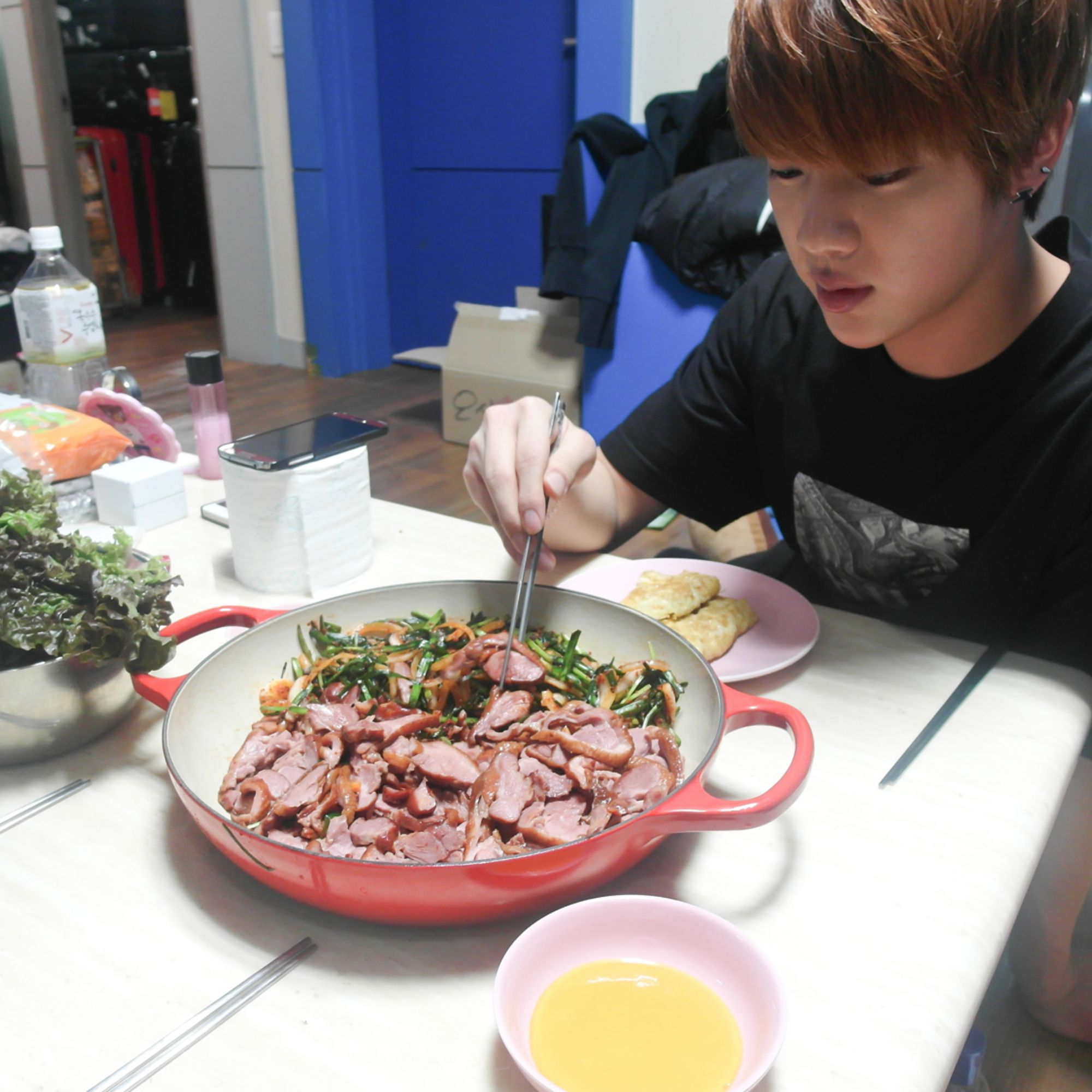 Jin là food lover