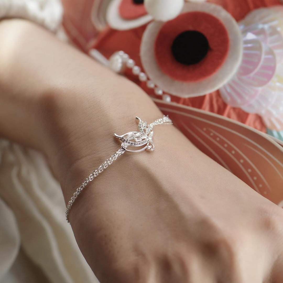 katjewelry lắc tay bạc 