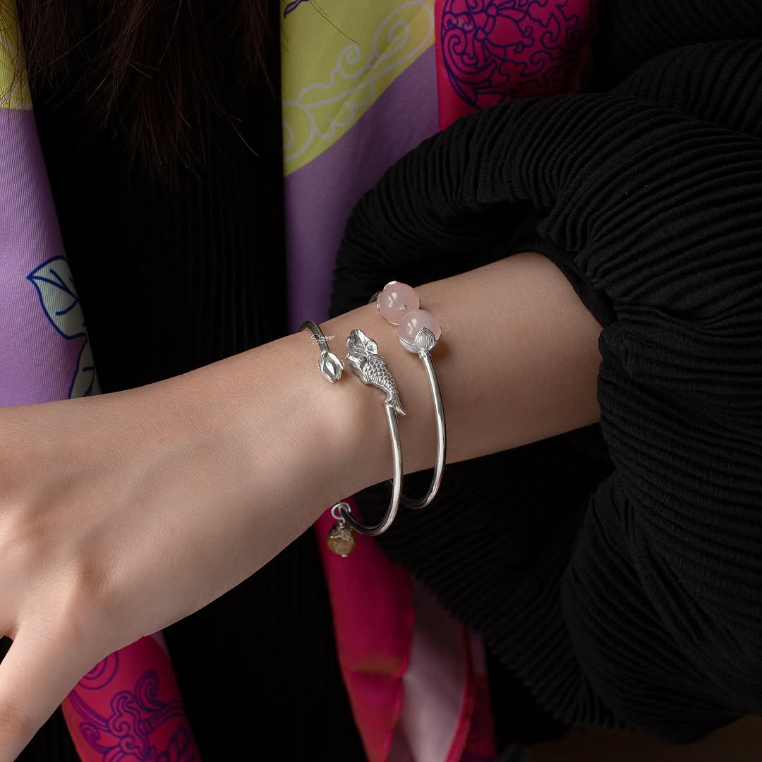 lắc tay bạc shimmersilverjewelry