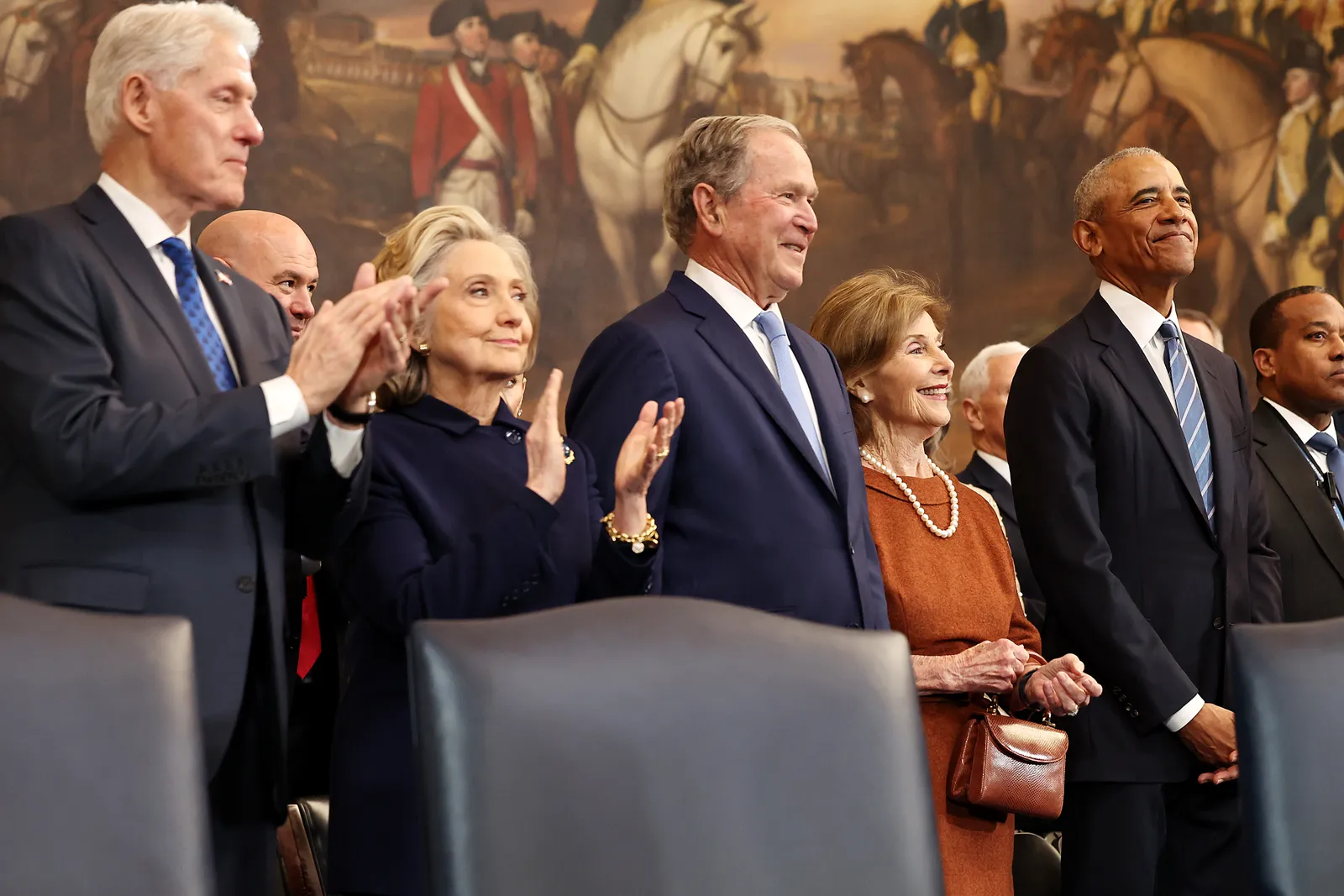 Melania Trump tham dự buổi lễ nhâm chức của Donald Trump