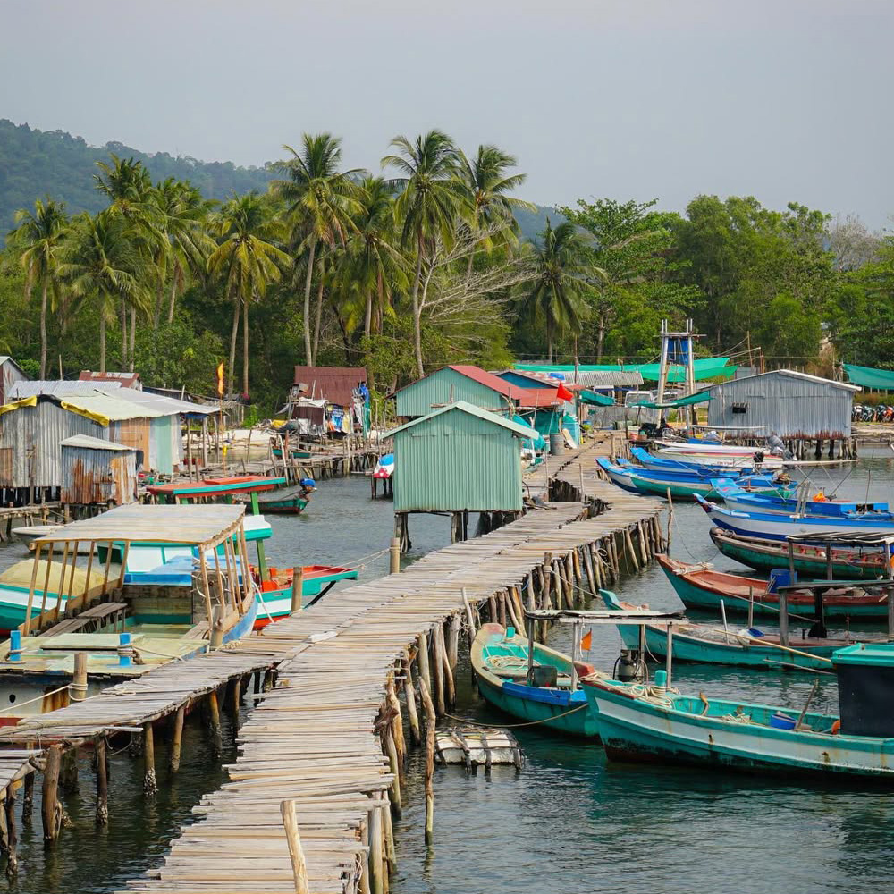 du lịch làng chài rạch vẹm