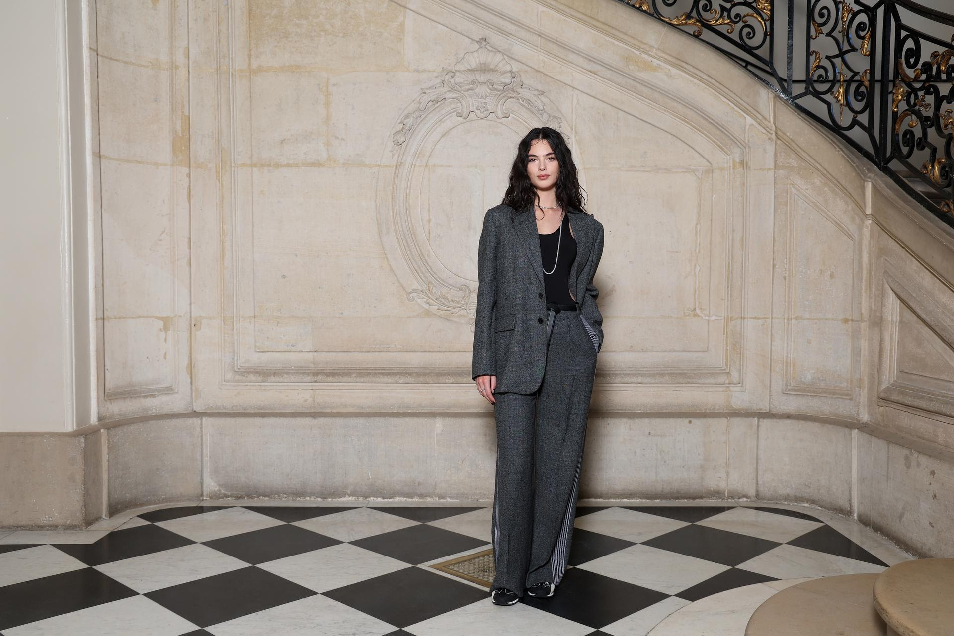 Deva Cassel tại show thời trang Dior Haute Couture 2025