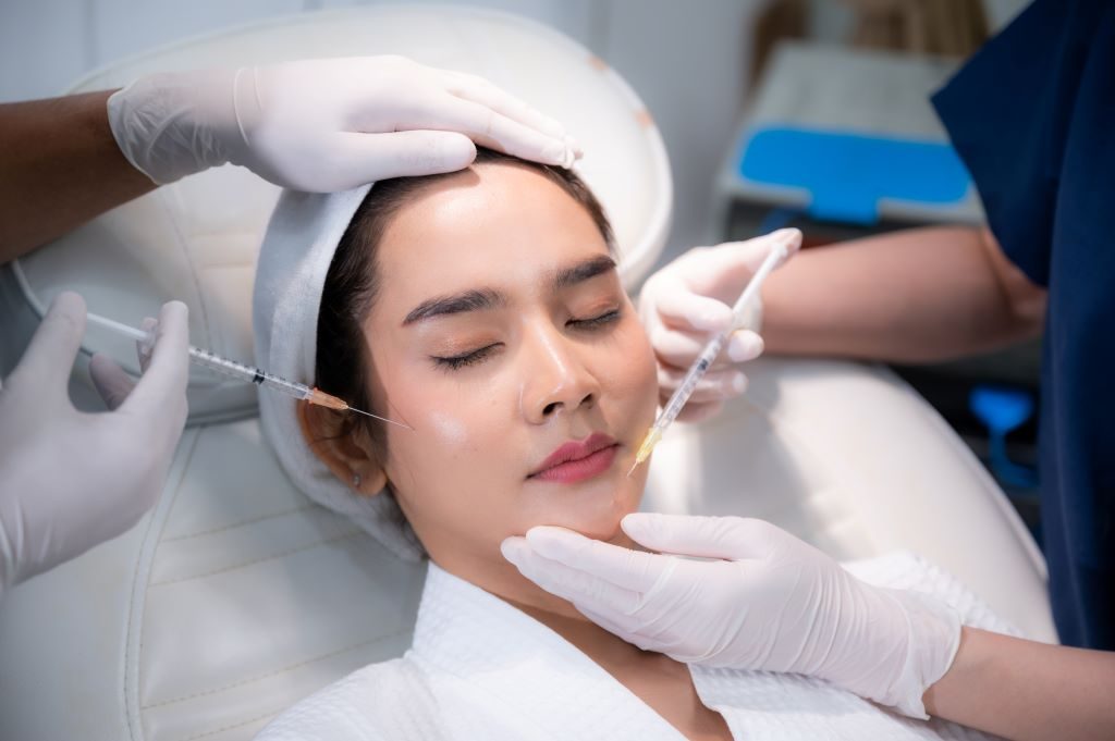 tiêm botox và filler