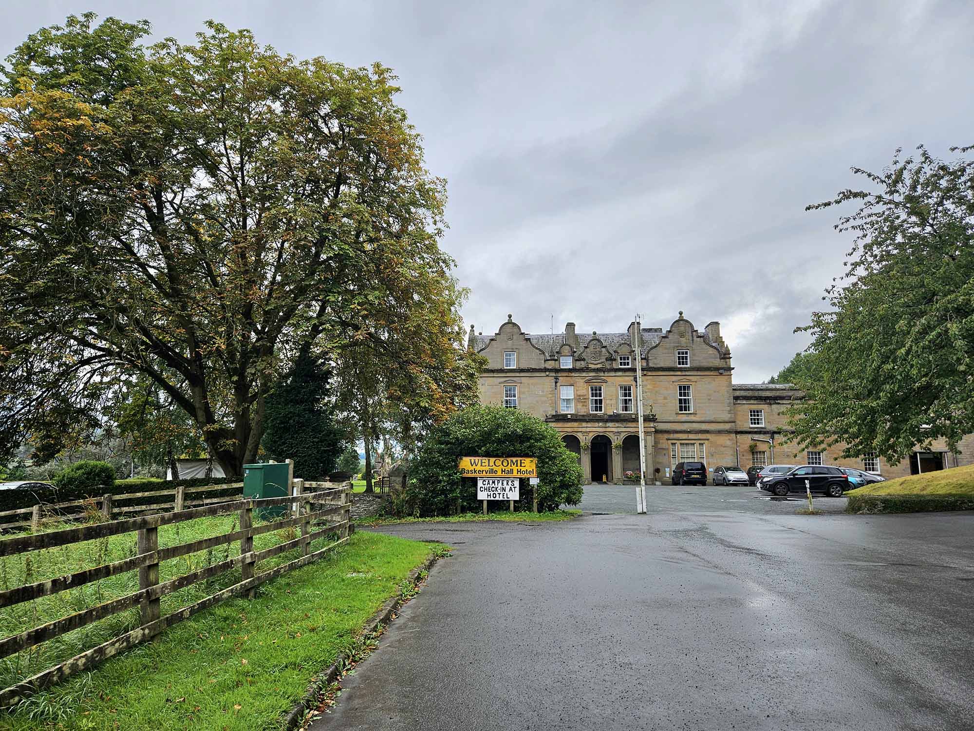 baskerville castle ở wales