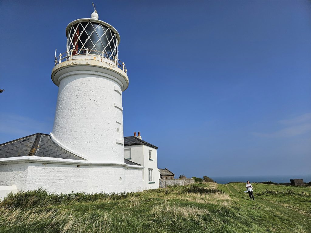 wales hải đăng trên đảo caldey