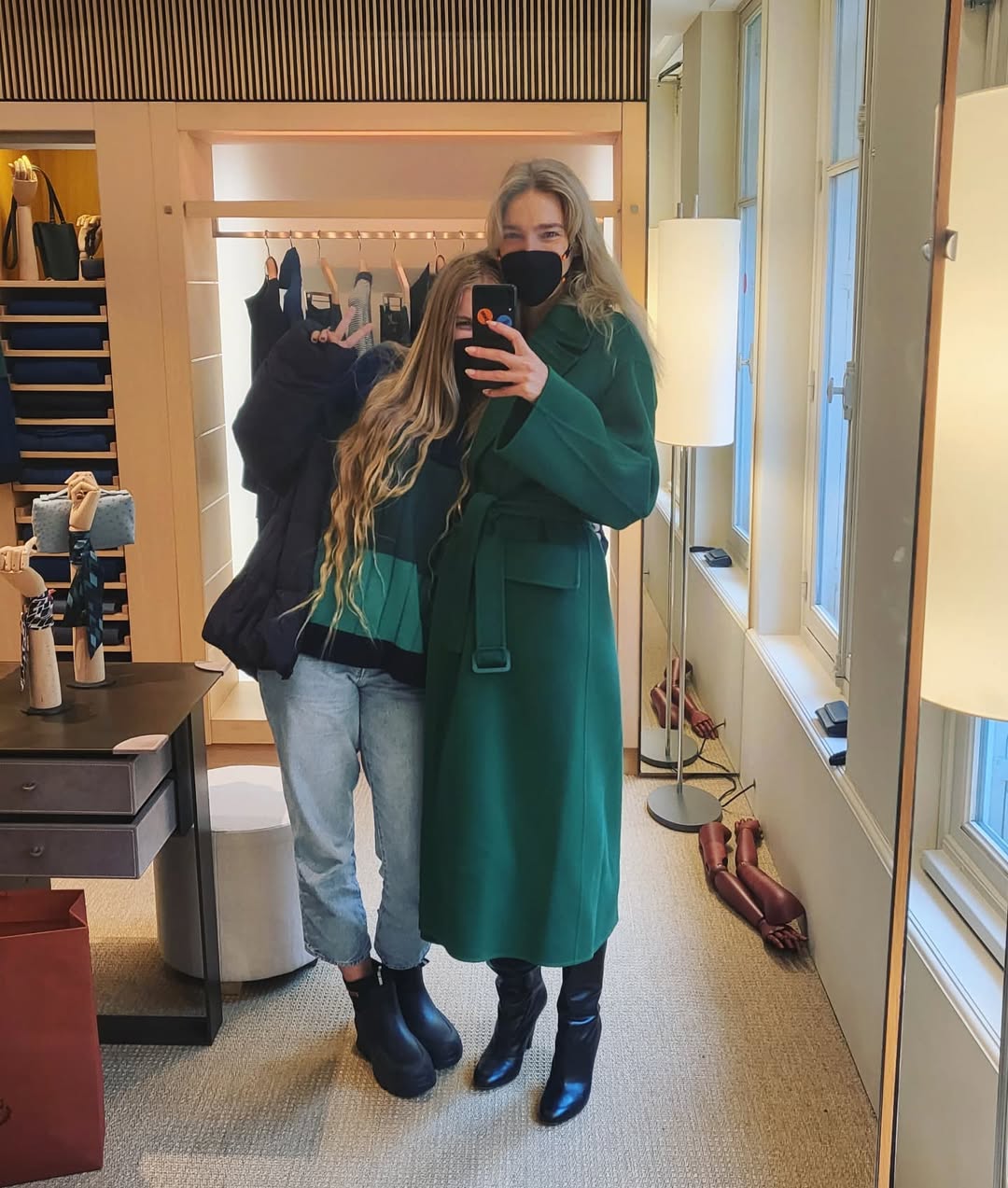 natalia vodianova và con gái