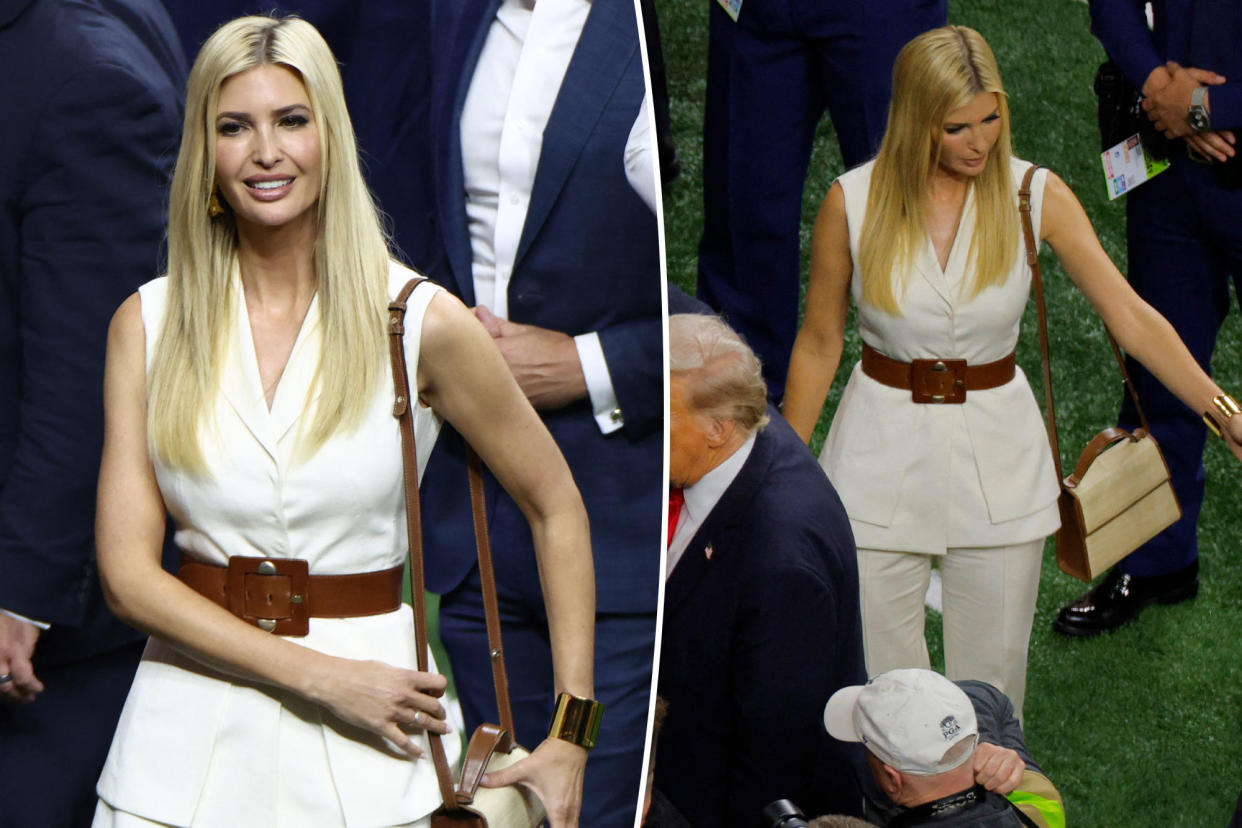 ivanka tại sự kiện super bowl taylor swift