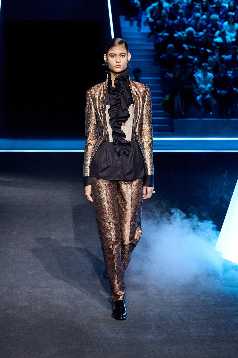 vest hoạ tiết BST Dior Thu-Đông 2025