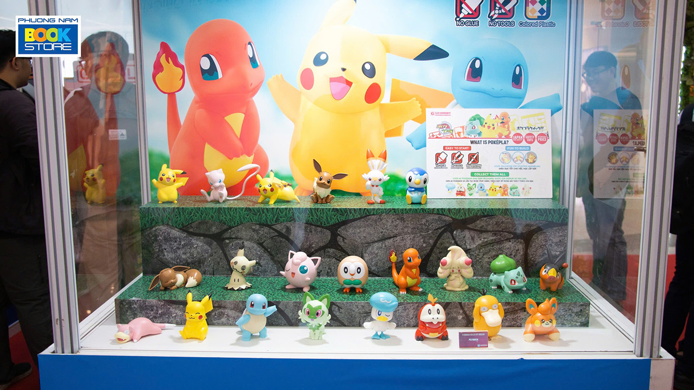Mô hình Pokemon tại Bandai Namco Asia Pop Up