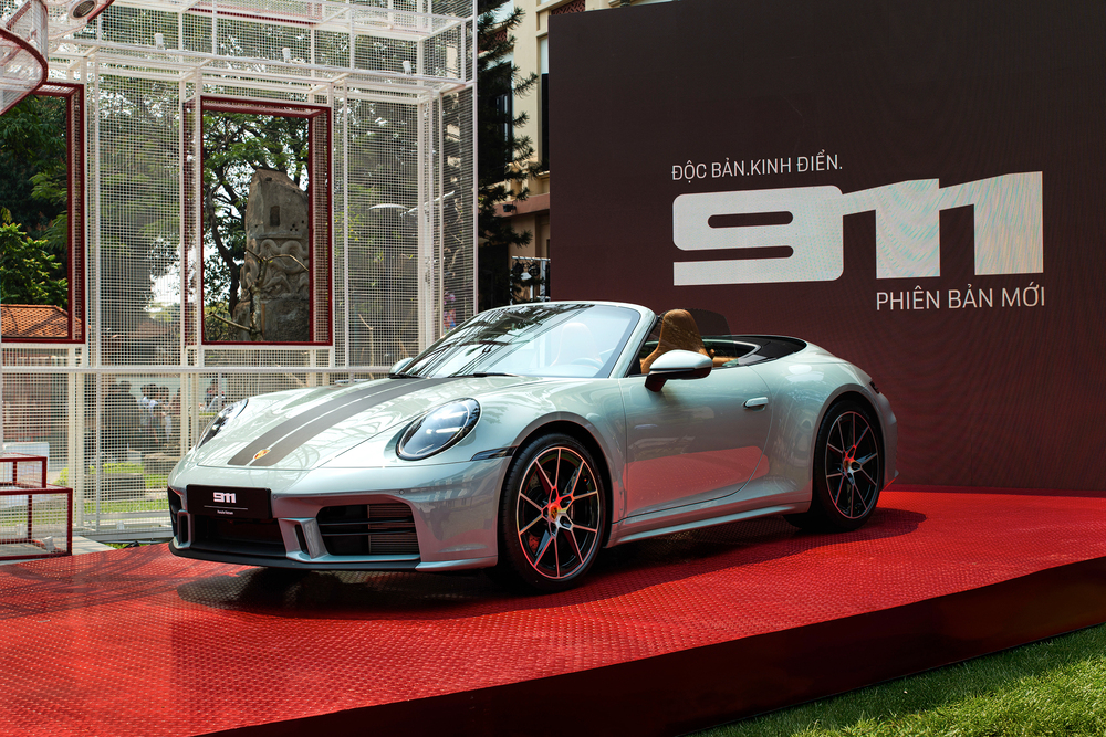 xe porsche 911 mui trần