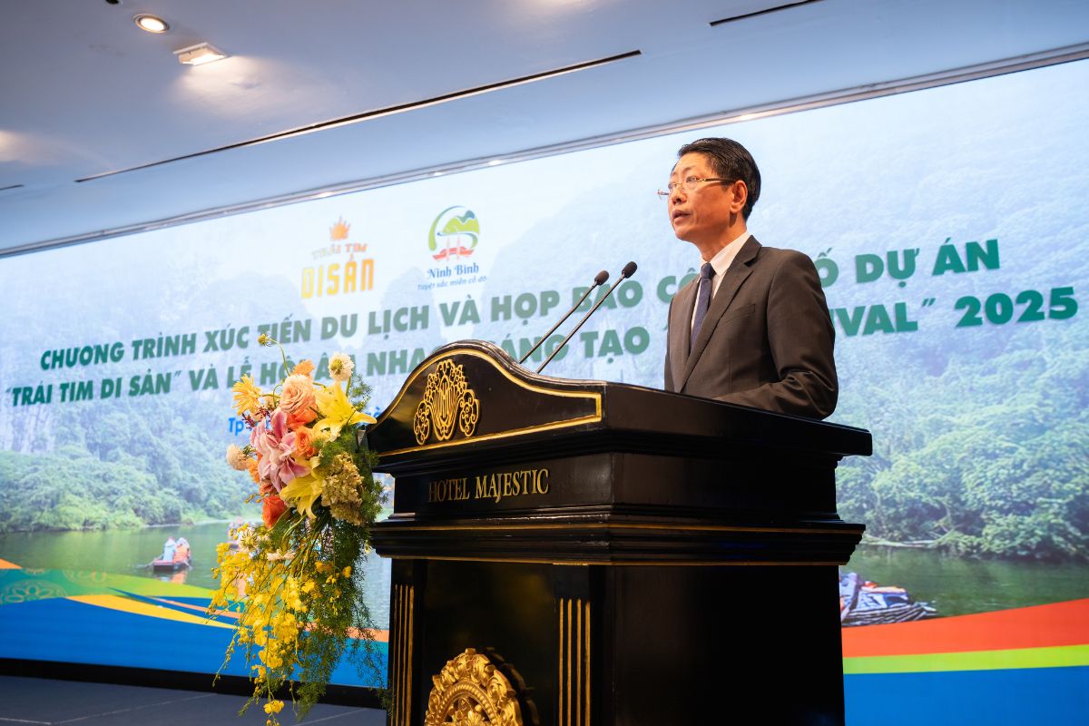 Công bố dự án Trái tim di sản - Forestival 2025 - Tràng An, Ninh Bình