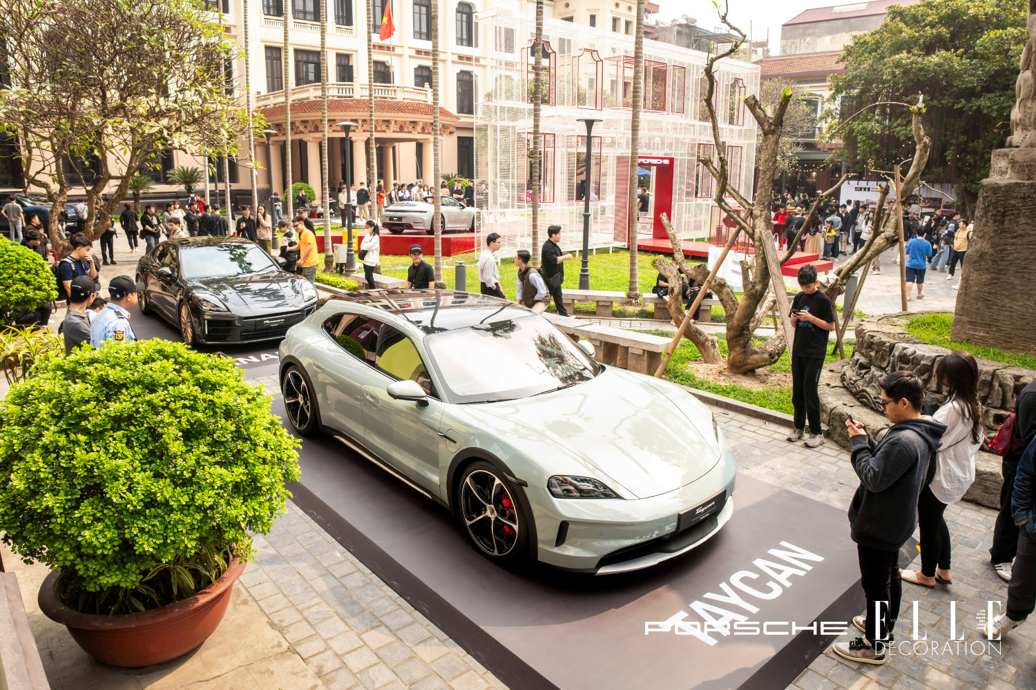 Porsche x ELLE Decoration Vietnam không gian trưng bày