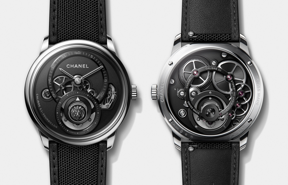 đồng hồ Monsieur Platinum Lion Toubillon