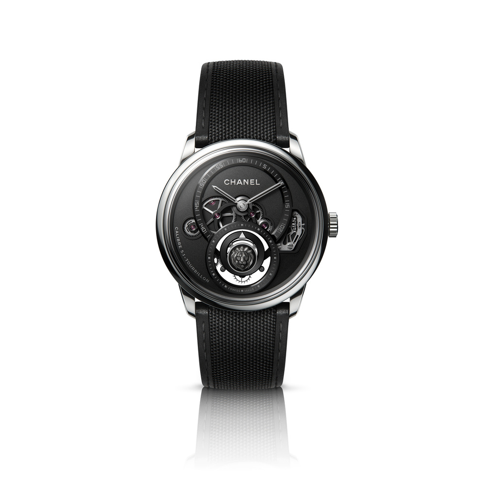 đồng hồ Monsieur Platinum Lion Toubillon