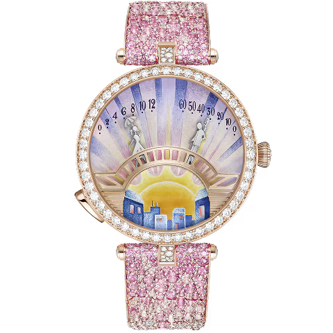 đồng hồ bình minh Van Cleef & Arpels 