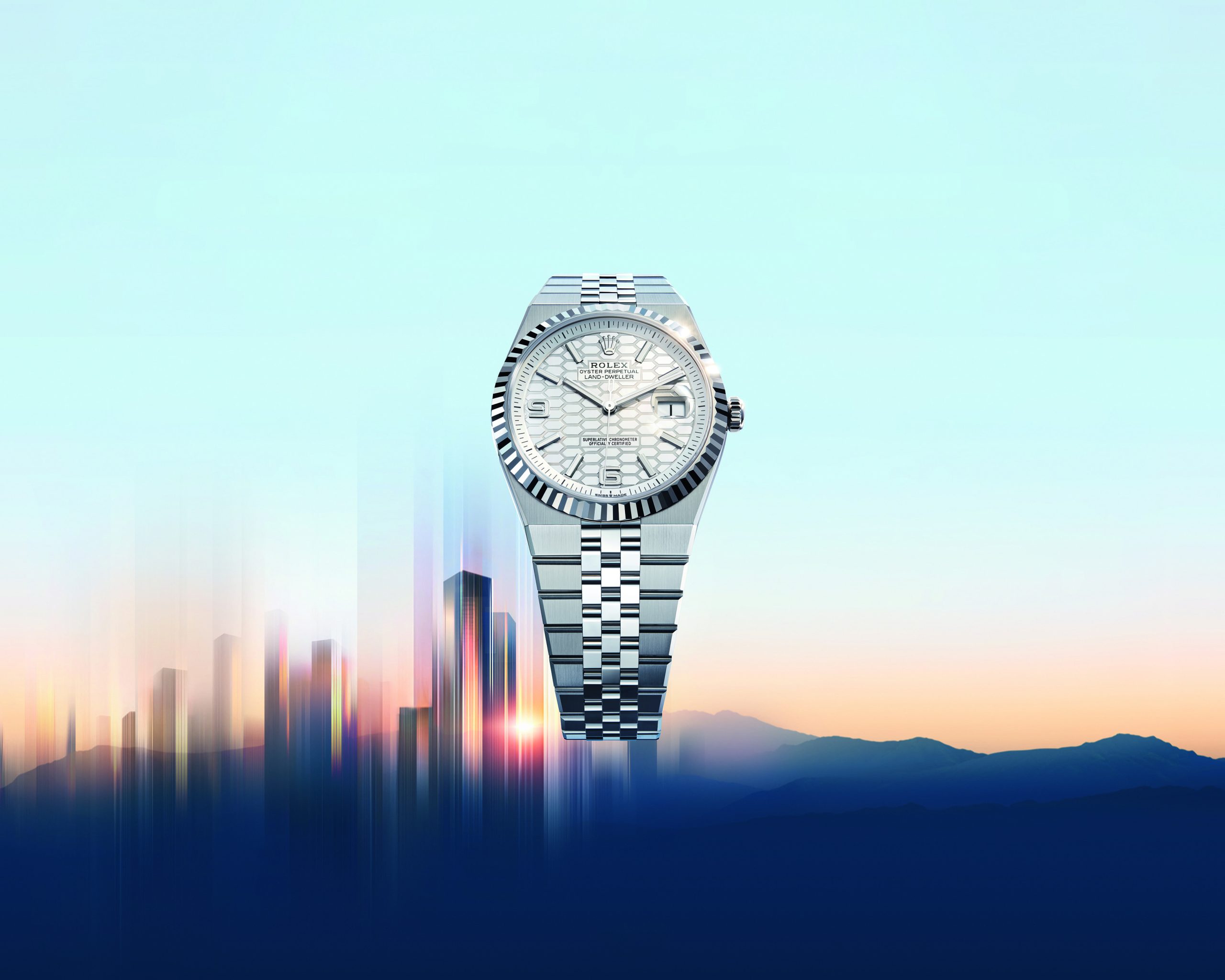 Rolex đồng hồ trắng