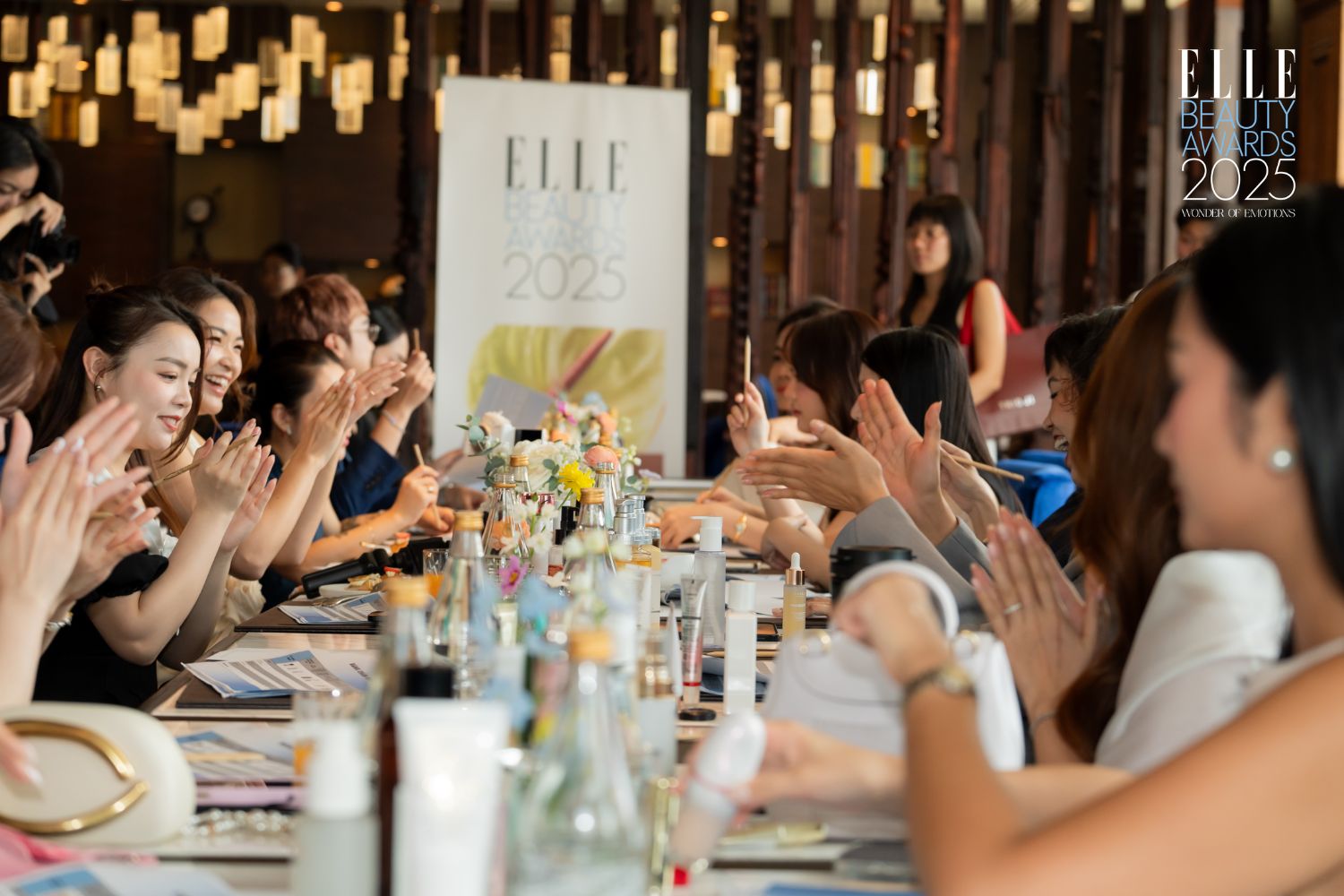 Hoạt động chấm điểm tại ELLE Beauty Awards 2025.