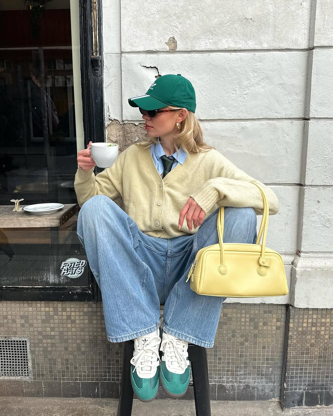 linda.sza phối màu kem và denim