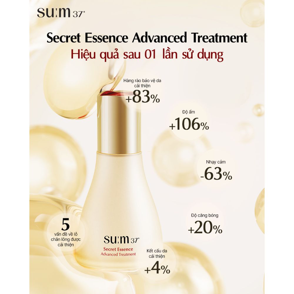 Công dụng của su:m37° Secret Essence Advanced Treatment