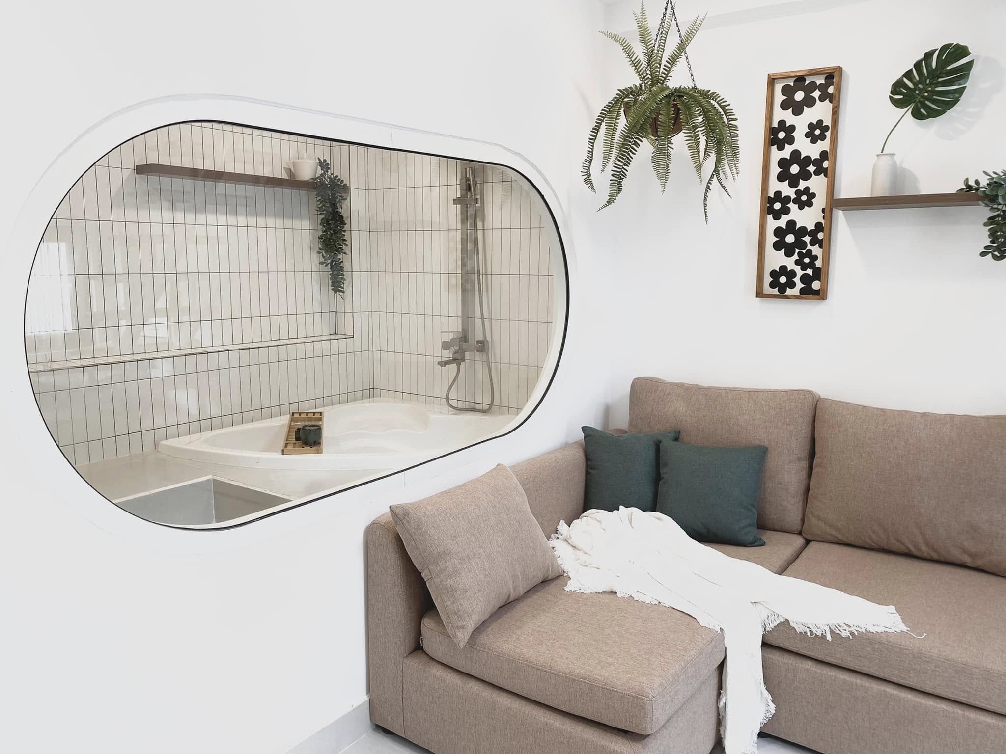 Mưa's House homestay đà nẵng kiến trúc tối giản