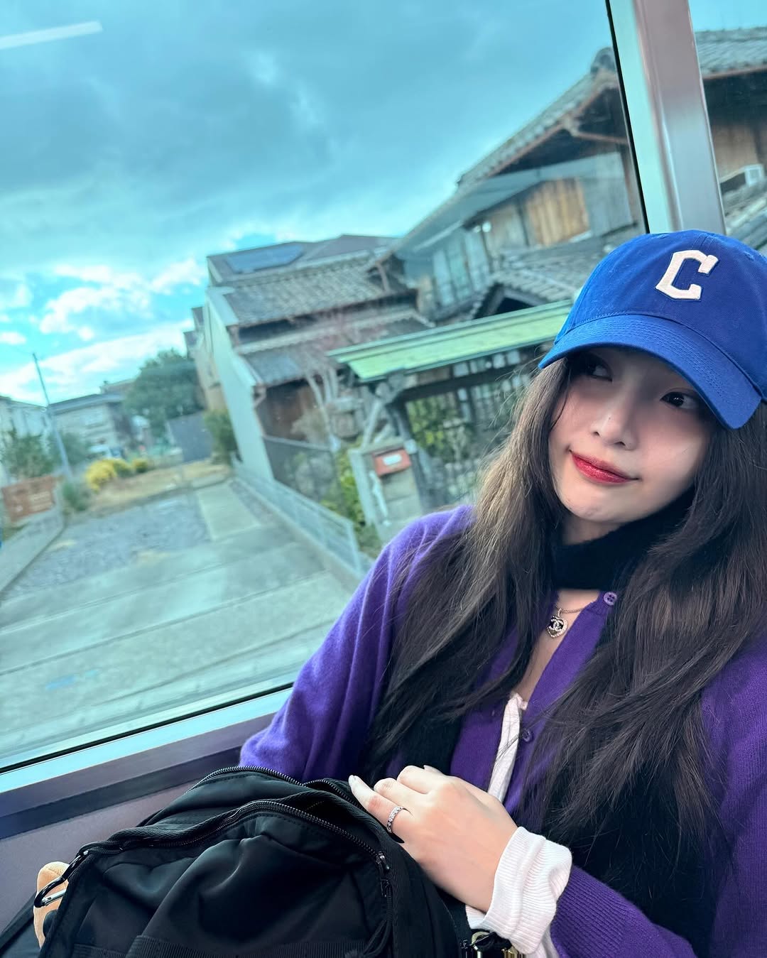 Joy mũ xanh dương cobalt