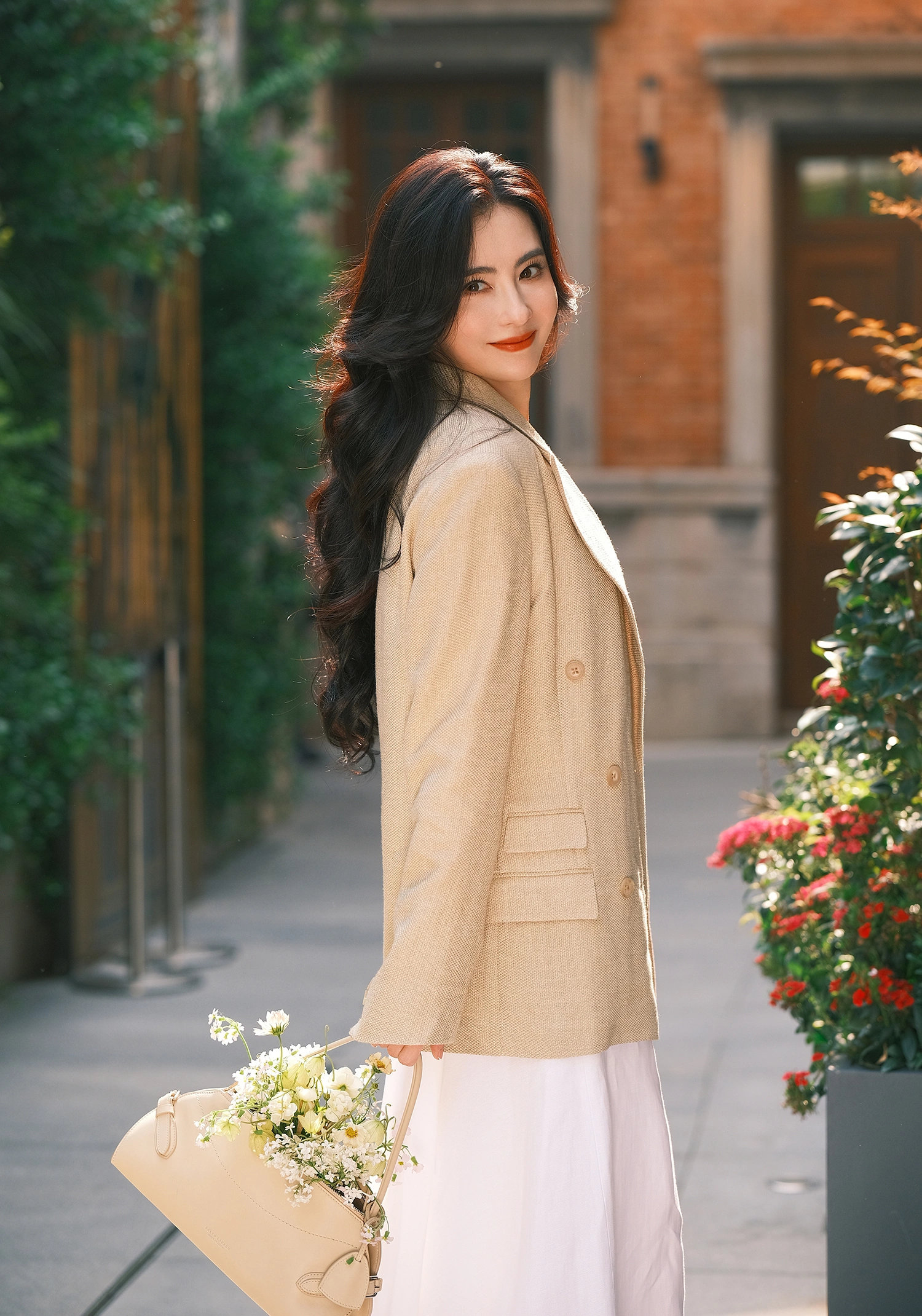 nữ diễn viên và nhà mốt đình đám Trương Bá Chi