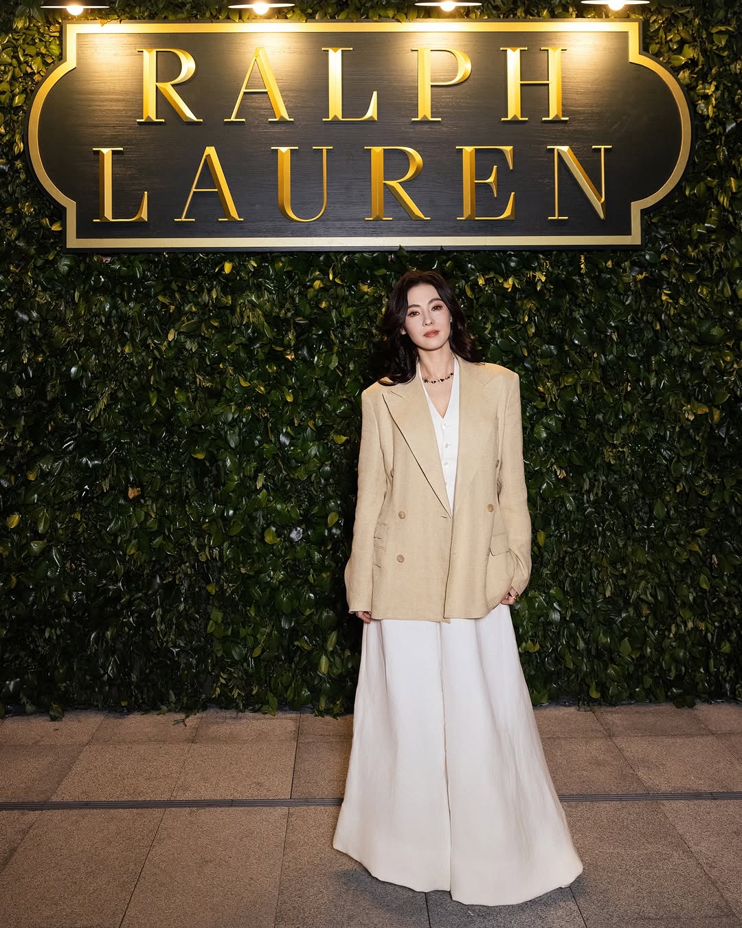 Trương Bá Chi tại sự kiện ralph lauren