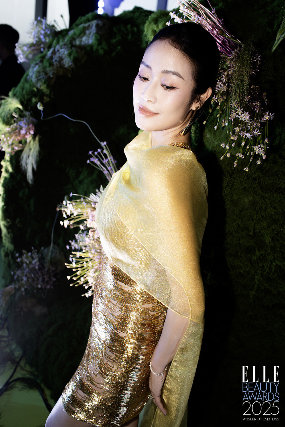 Phí Linh tại thảm đỏ elle beauty awards 2025