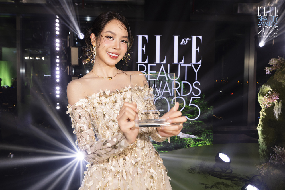 Thanh Thuỷ thảm đỏ elle beauty awards
