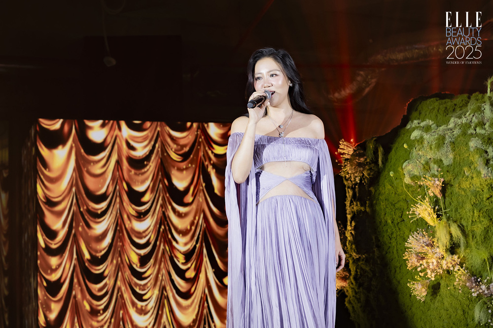 Văn Mai Hương tại thảm đỏ elle beauty awards