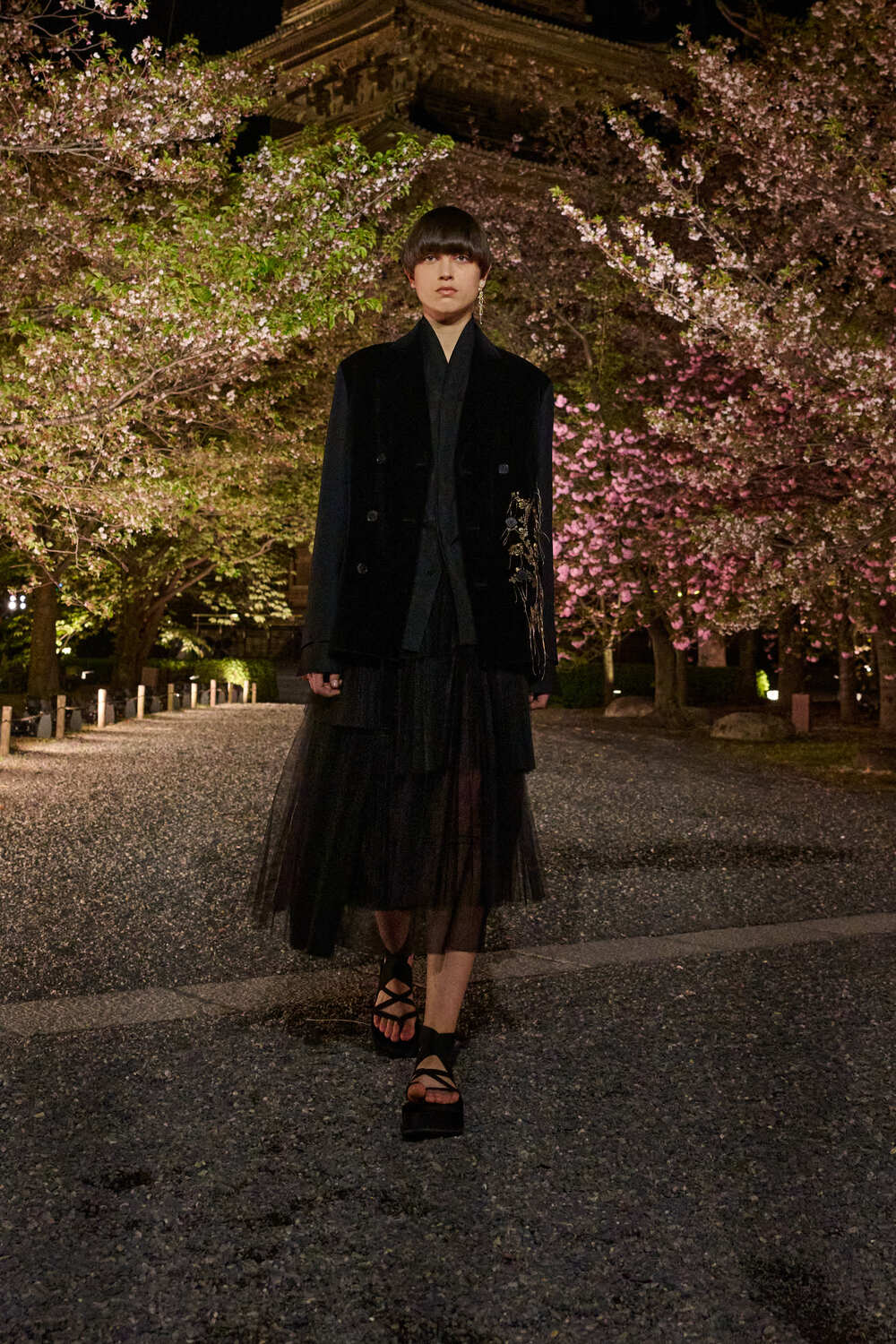 áo nhung Dior Fall 2025