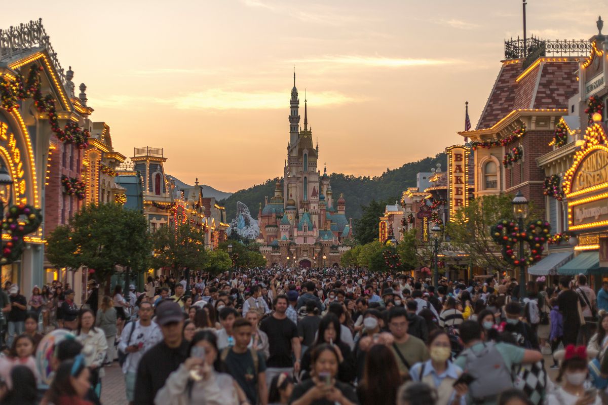 Lâu đài Disneyland Hồng Kông