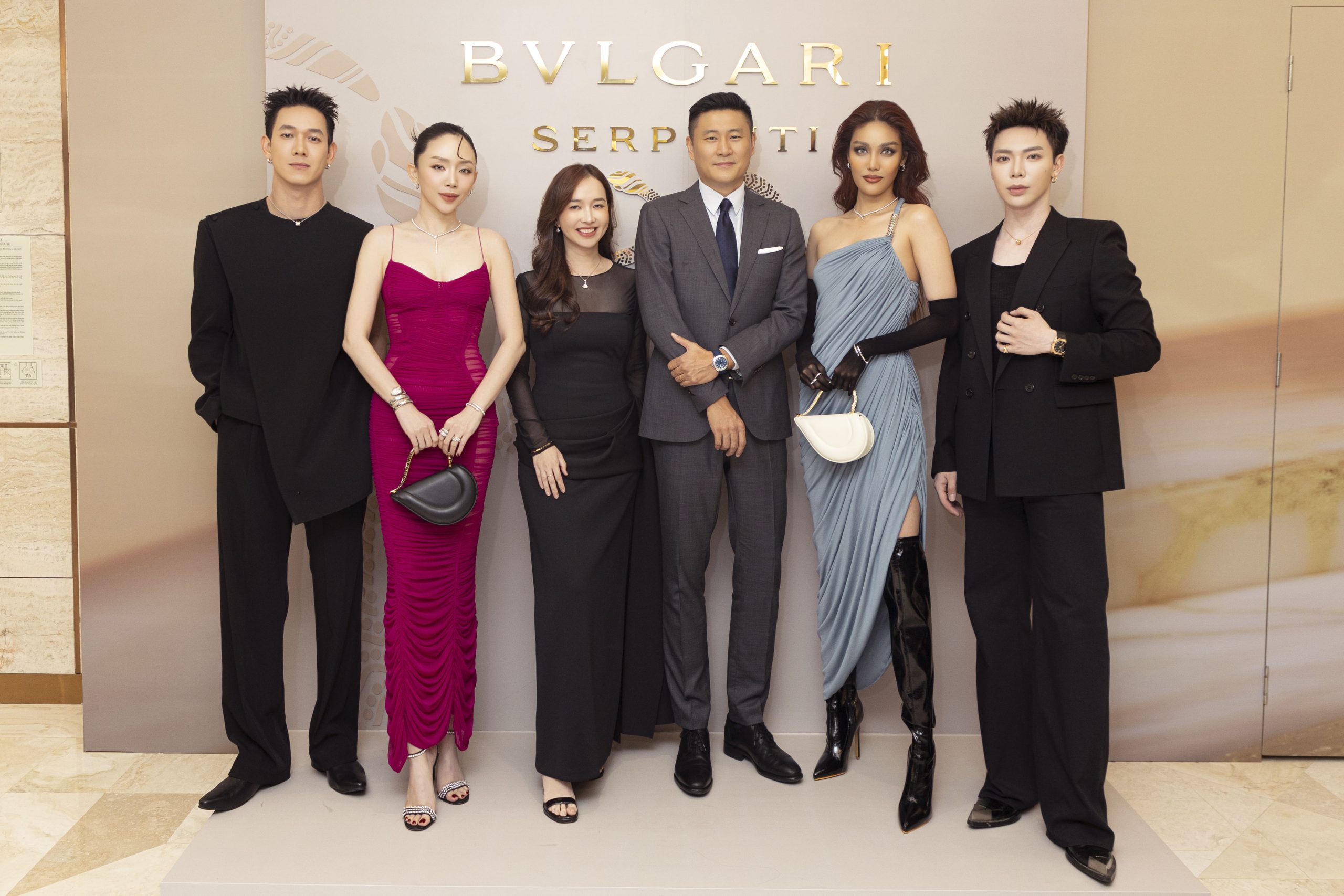 Dàn nghệ sĩ tới Bvlgari