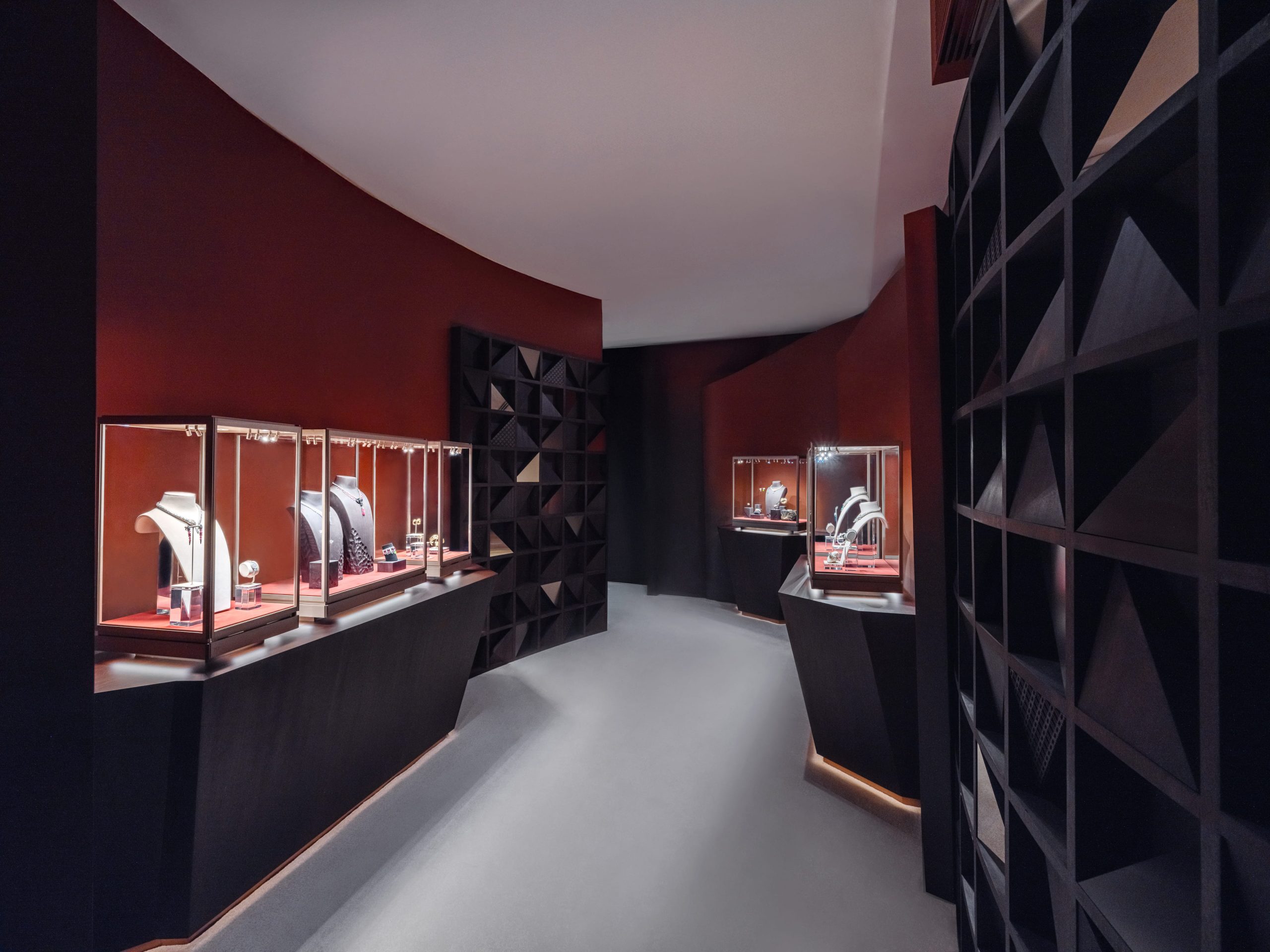 gian trưng bày của Cartier