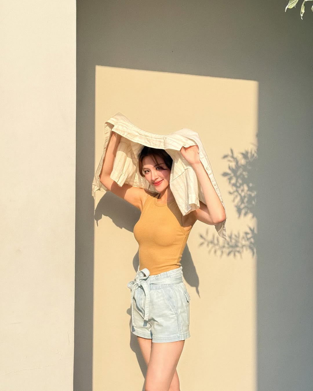 Baifern áo tank top