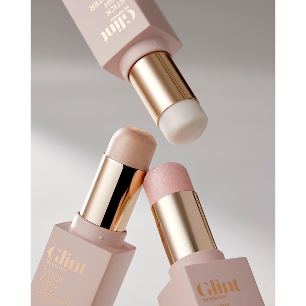 Hình ảnh 3 tông màu của Glint Stick Highlighter.