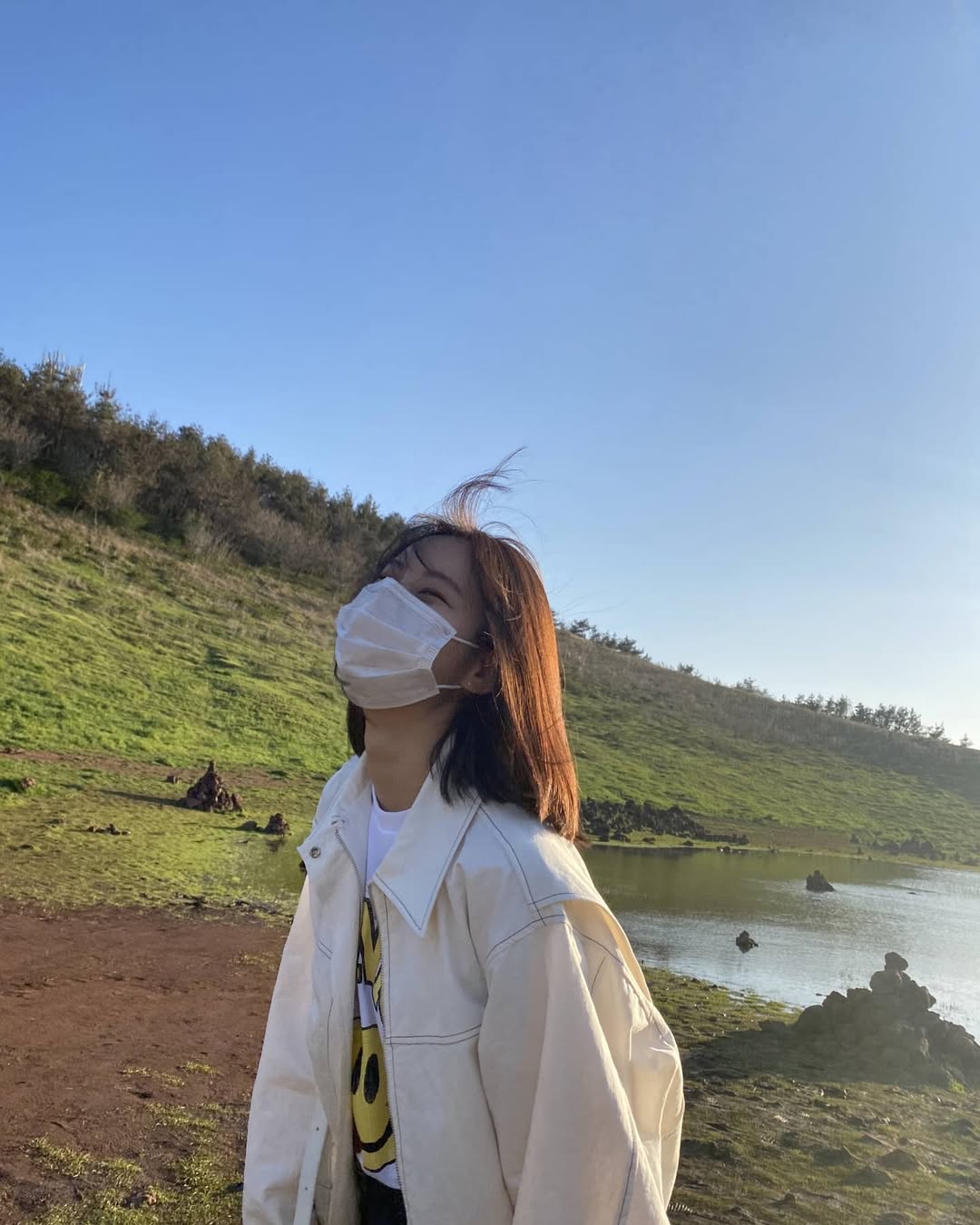 hyeri_0609  khẩu trang chống tia UV