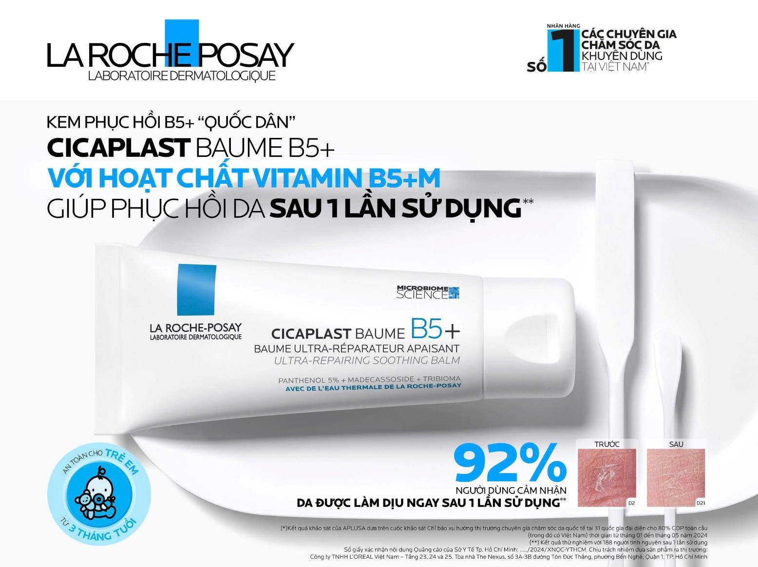 Kem dưỡng B5 lành tính của La Roche-Posay