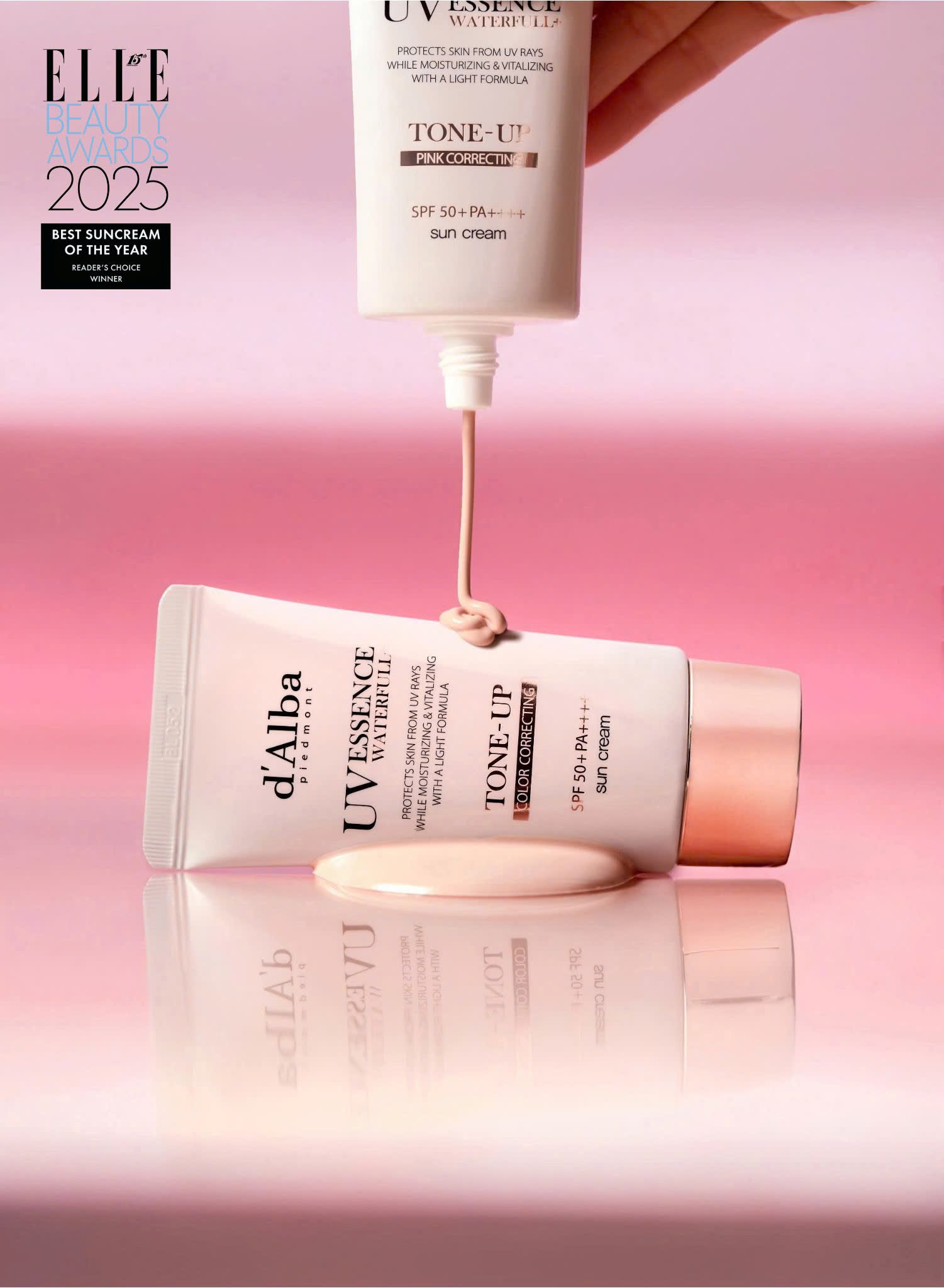 d’Alba UV Essence Waterfull Tone-Up Sun Cream