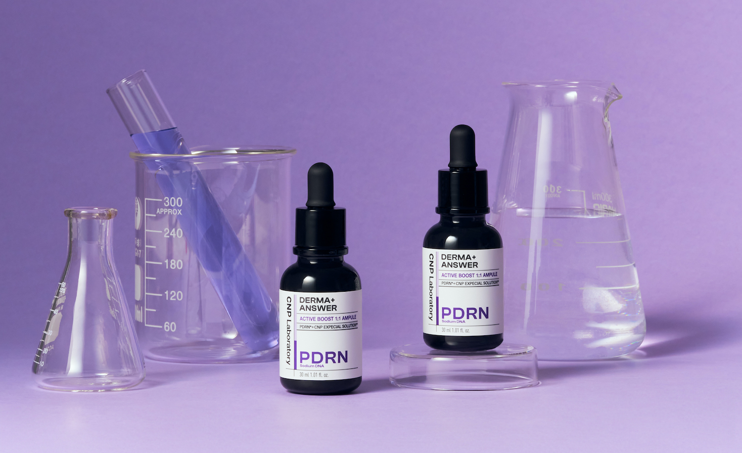 Tinh chất CNP Derma Answer PDRN phục hồi da chuyên sâu với công nghệ phòng lab.