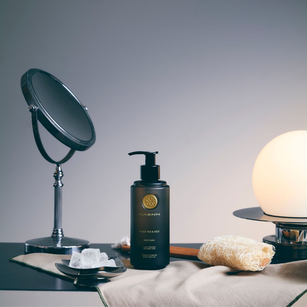HARNN Black Tea & Sage Body Wash