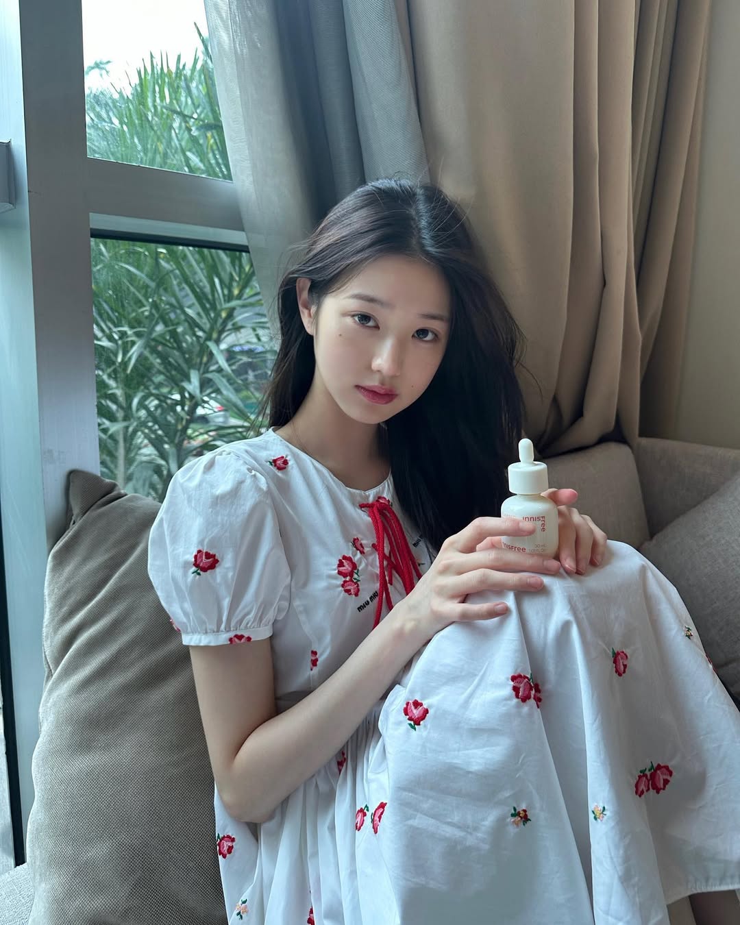 đầm chấm bi búp bê